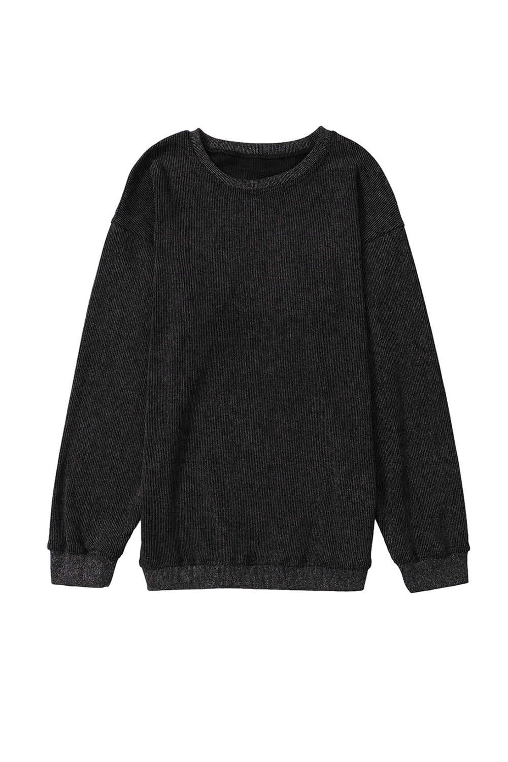 Comfy Corduroy Boyfriend Sweatshirt in 6 Colors ( S-2X)