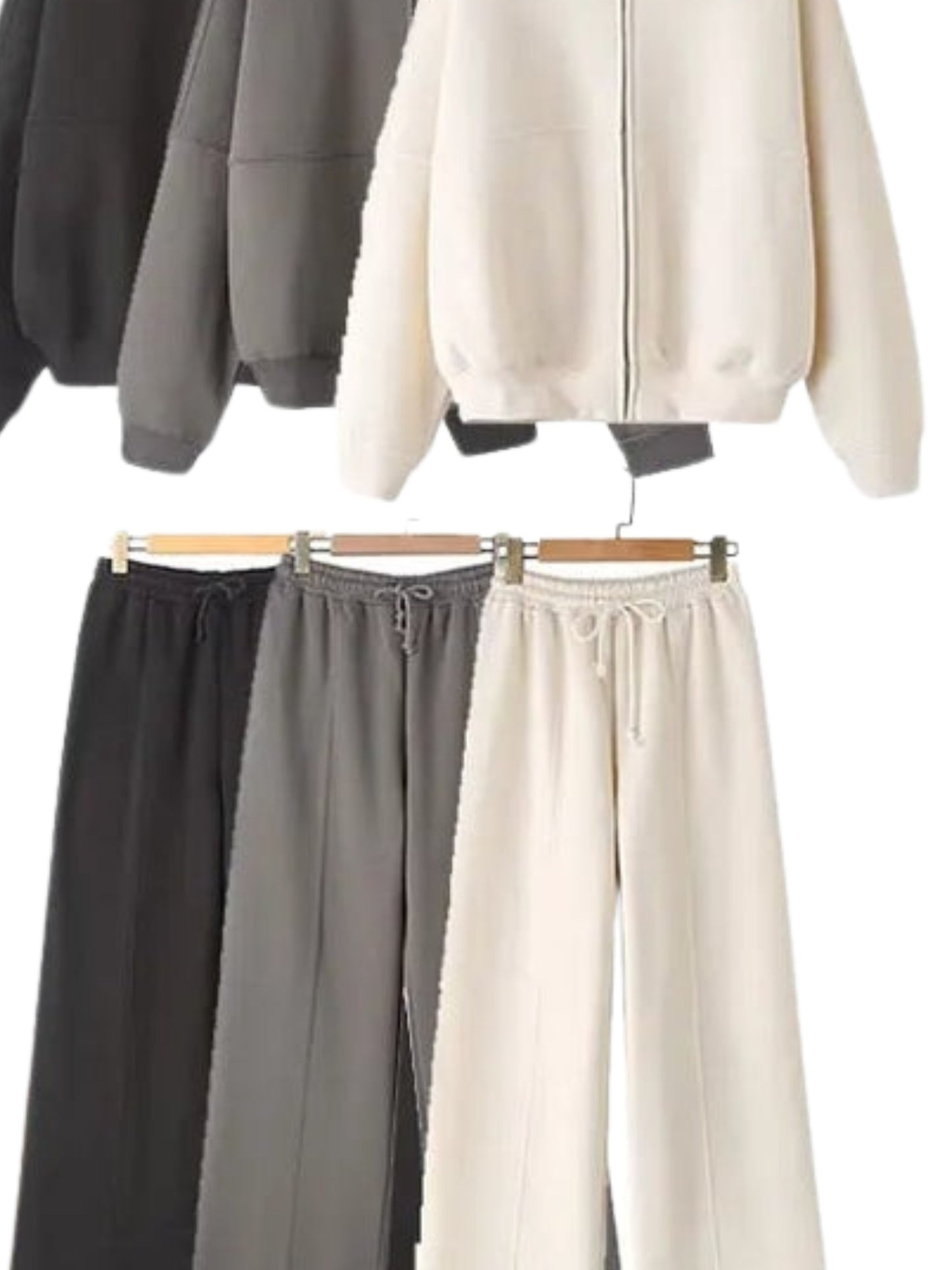 Classic Bomber Outfit in 3 Colors