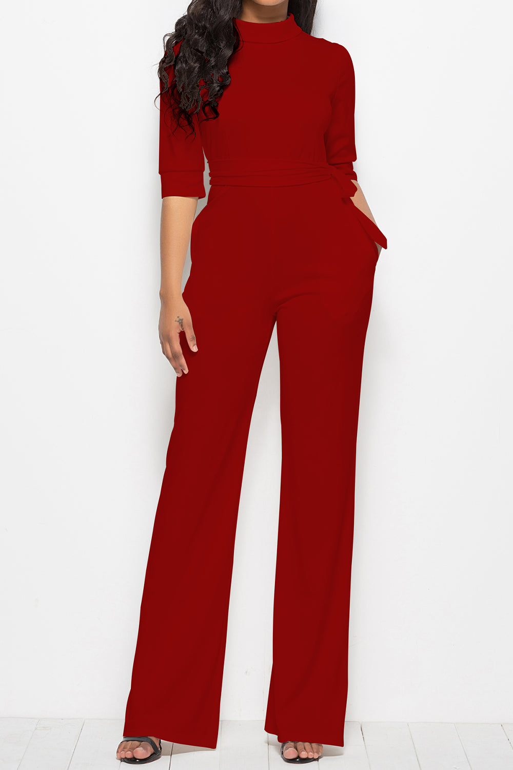 Elegant Tie-Wai Jumpsuit 7 Colors