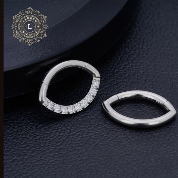 Luxe G23 Titanium Hoop Rings