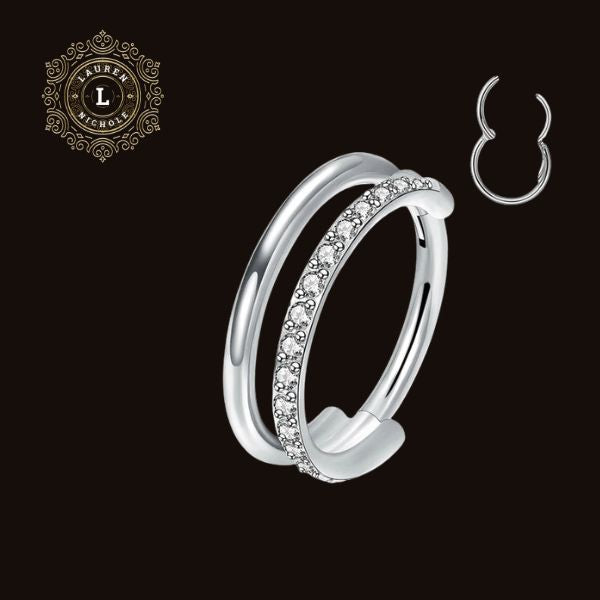 Luxe G23 Titanium Hoop Rings
