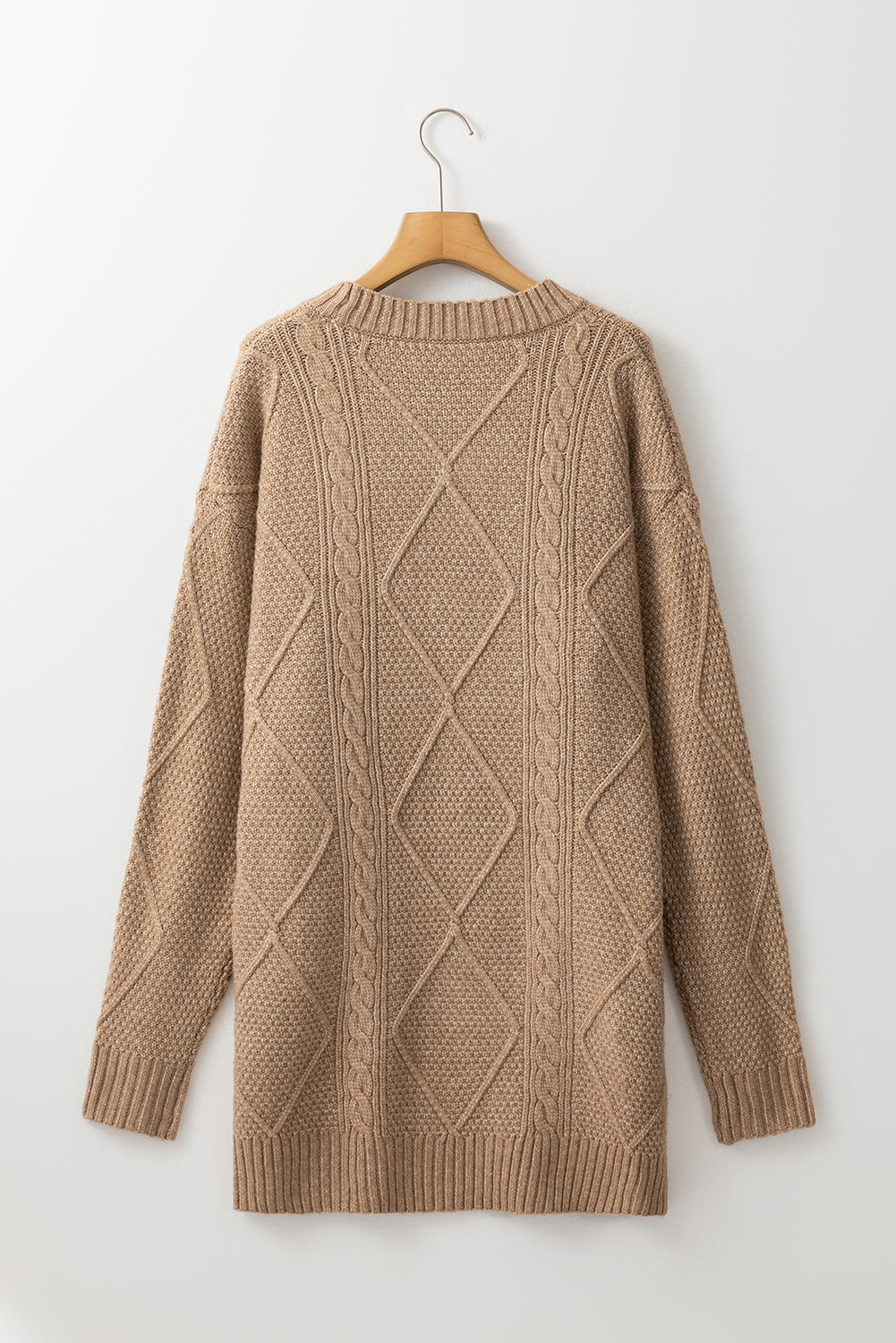 Cozy Cable Knit Boyfriend Sweater