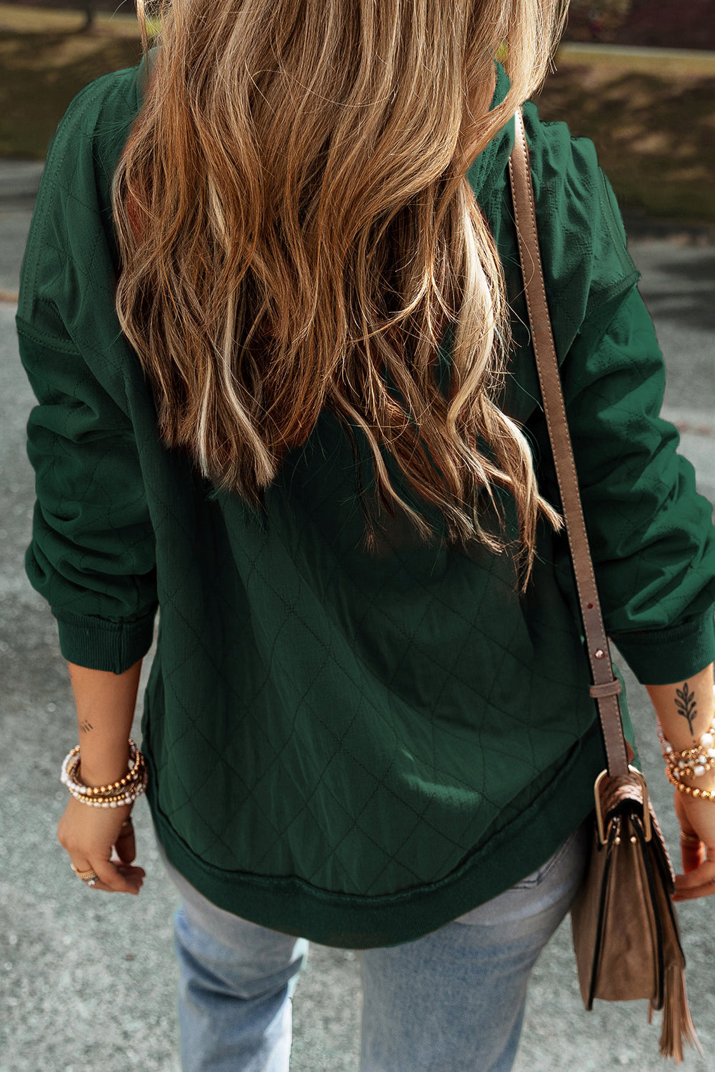 Comfy Quilted Sleeve Seam Hoodie Sweatshirt in 3 Colors at LaurenNichole
