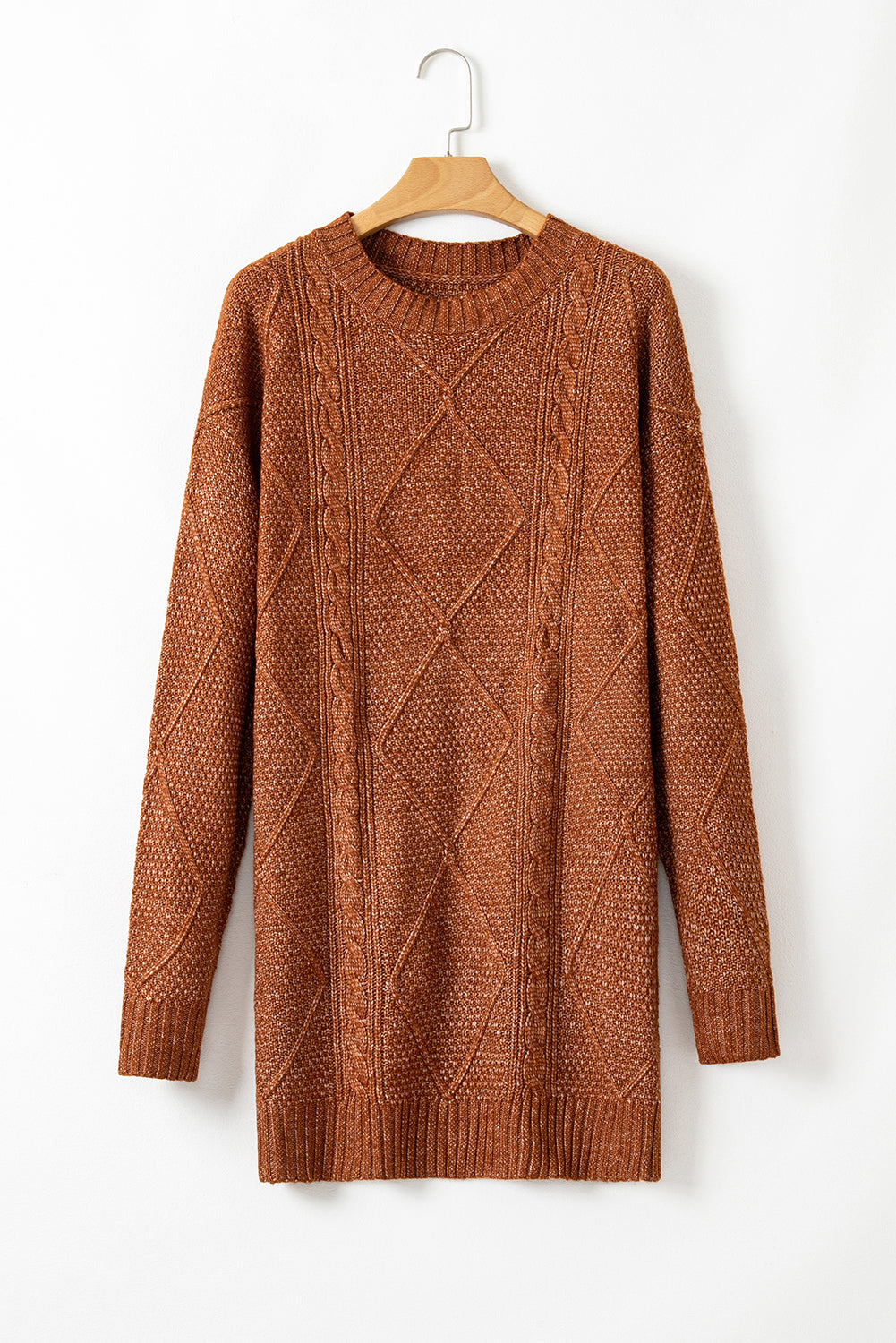 Cozy Cable Knit Boyfriend Sweater