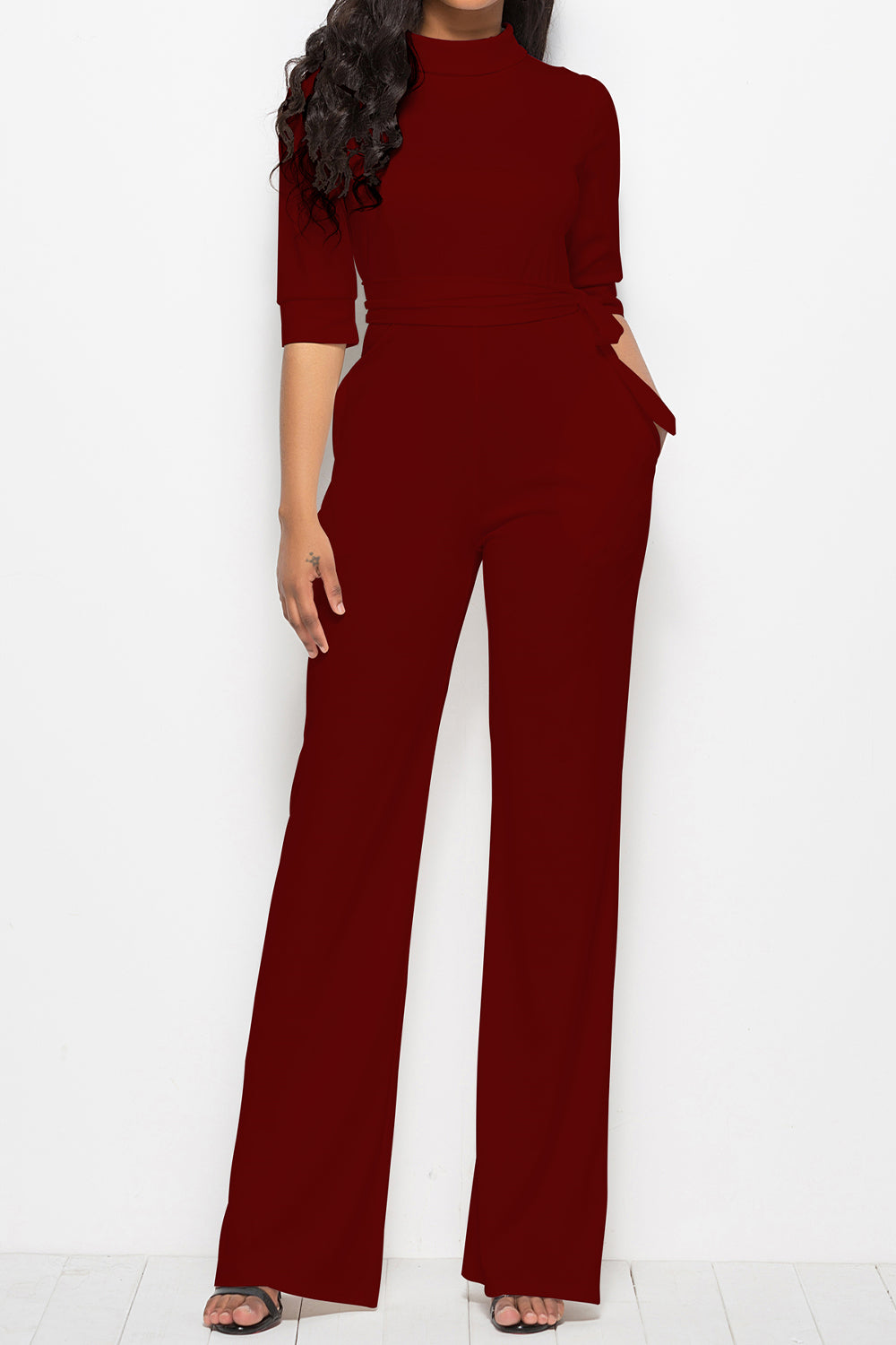 Elegant Tie-Wai Jumpsuit 7 Colors