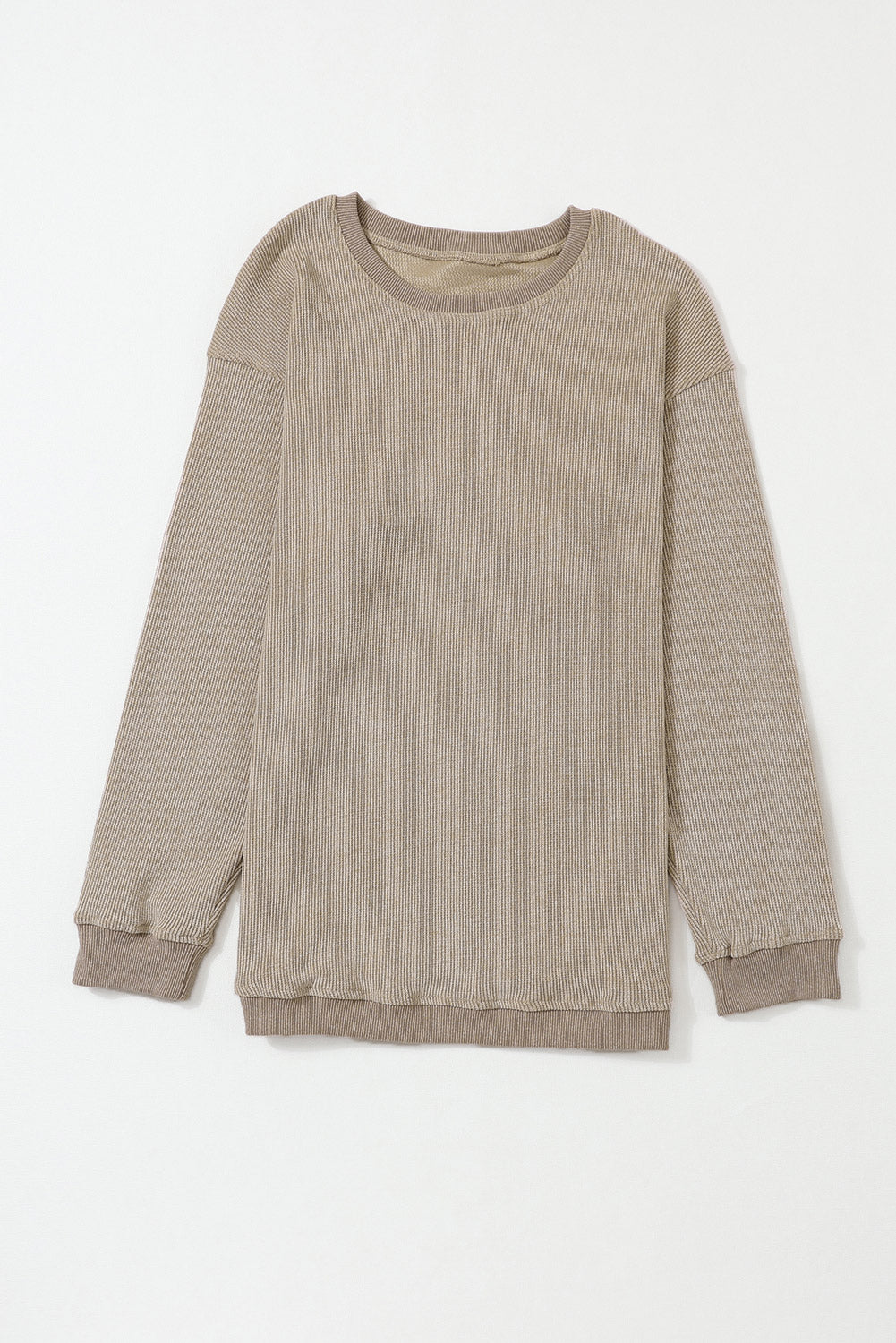 Comfy Corduroy Boyfriend Sweatshirt in 6 Colors ( S-2X)