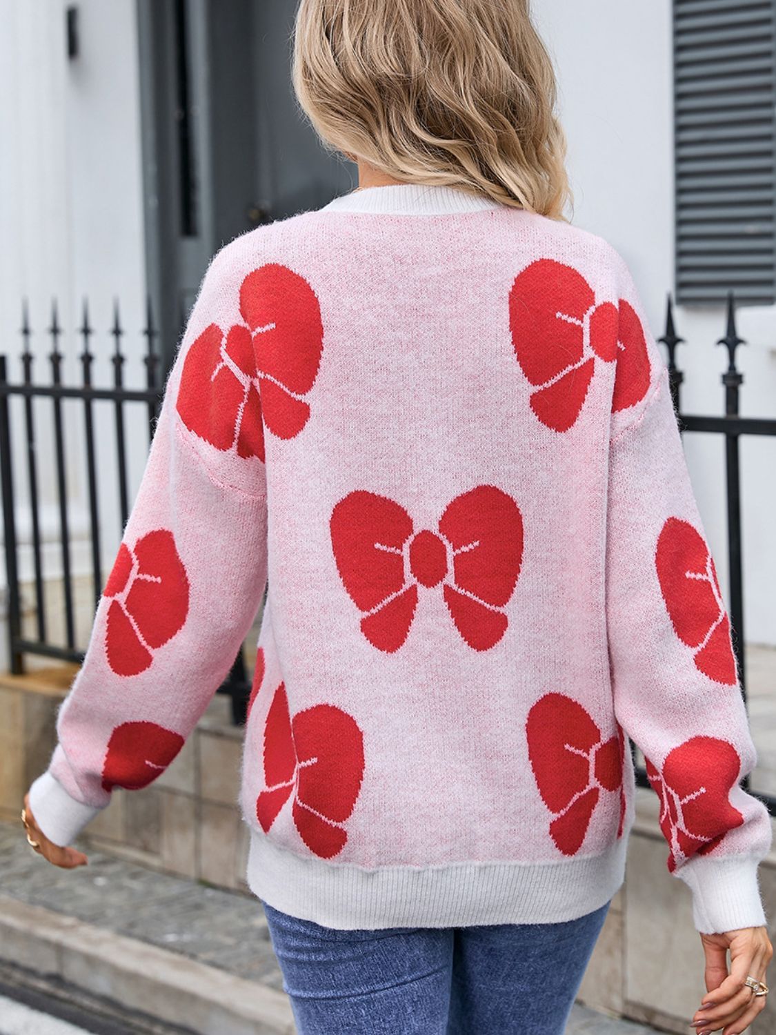 Chic Cozy Bow Sweater in 4 Colors