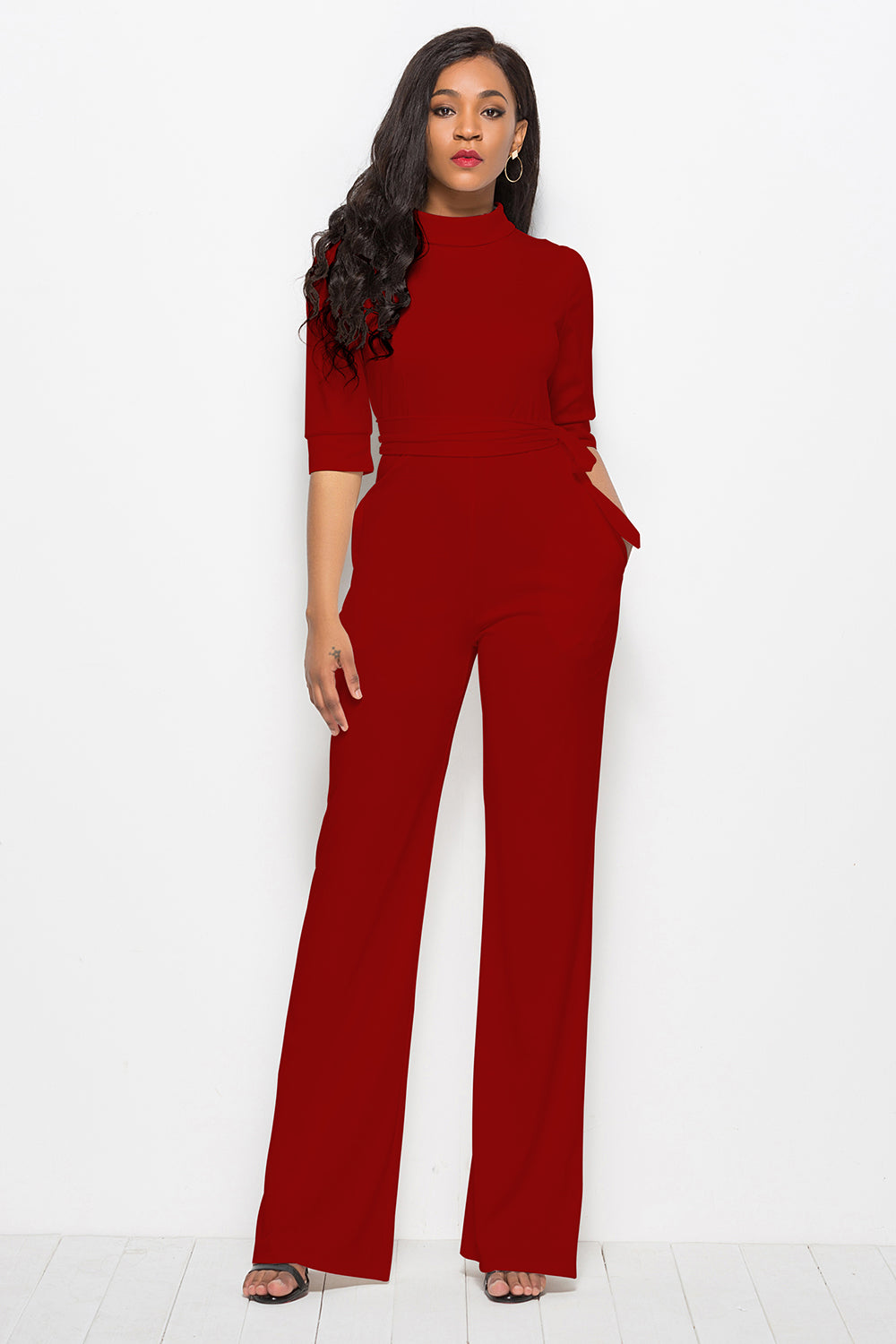 Elegant Tie-Wai Jumpsuit 7 Colors