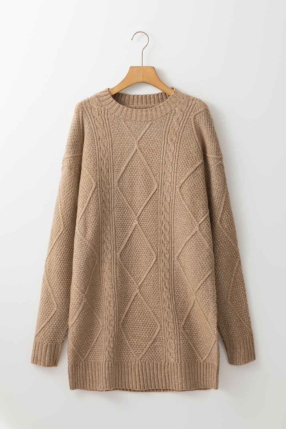 Cozy Cable Knit Boyfriend Sweater