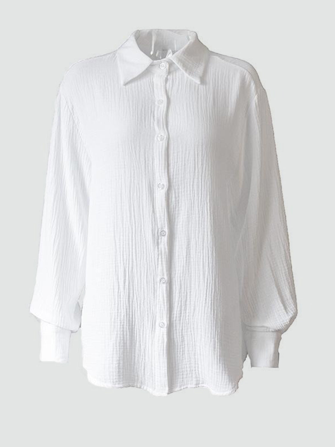 6 Soft Comfy Collared Shirt (S -2X)