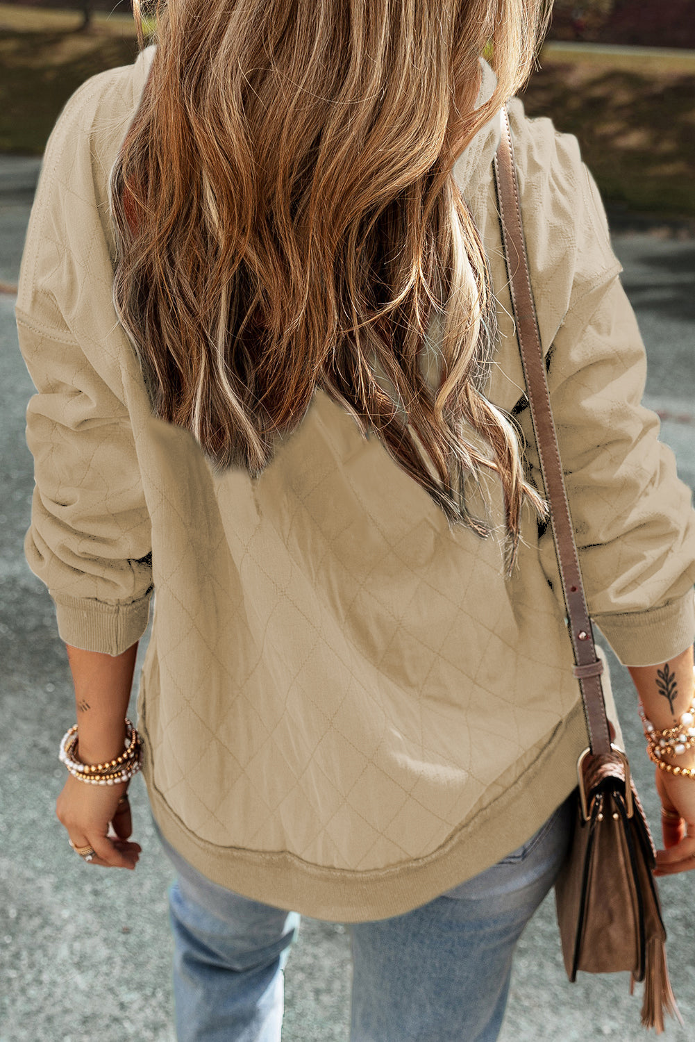 Comfy Quilted Sleeve Seam Hoodie Sweatshirt in 3 Colors at LaurenNichole