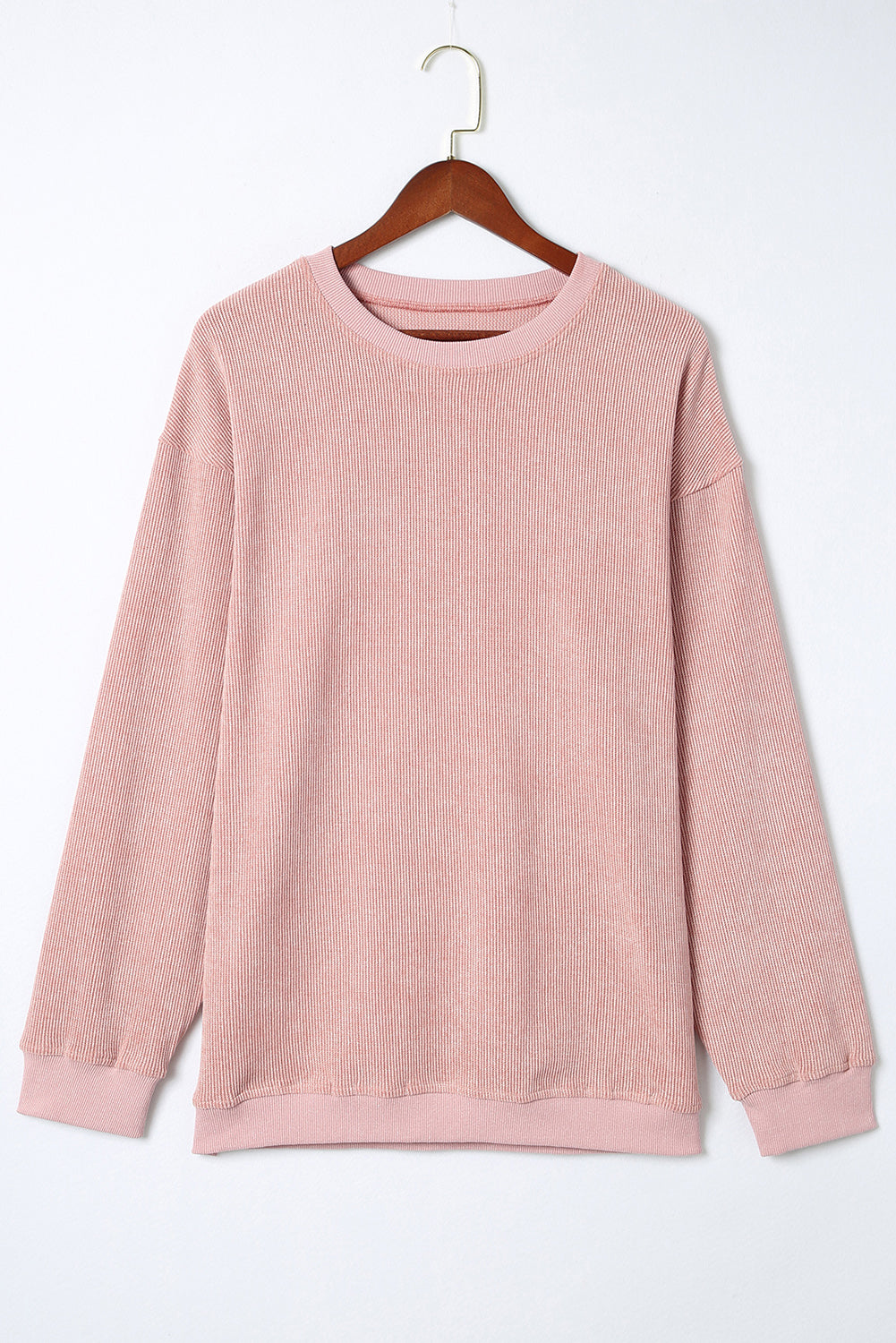 Comfy Corduroy Boyfriend Sweatshirt in 6 Colors ( S-2X)