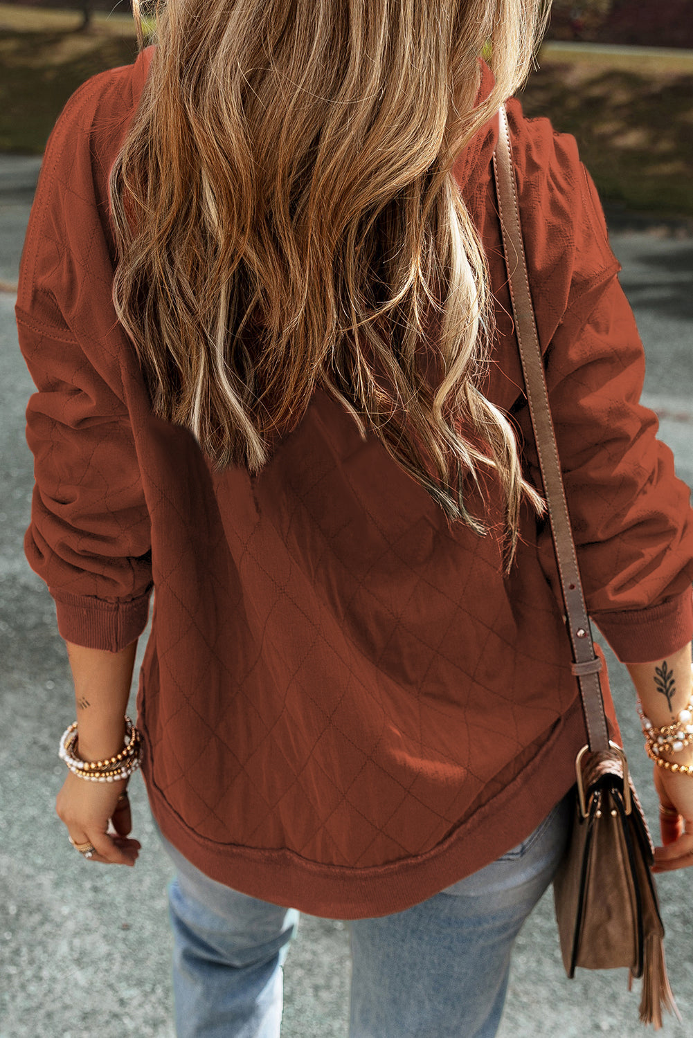 Comfy Quilted Sleeve Seam Hoodie Sweatshirt in 3 Colors at LaurenNichole