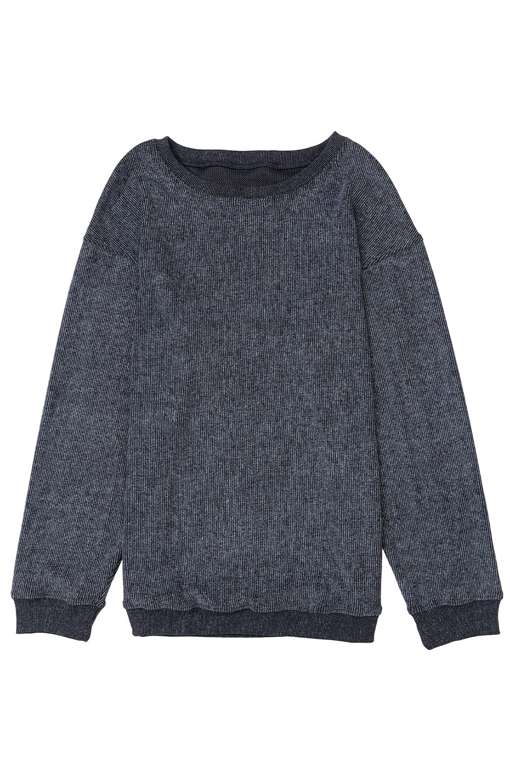Comfy Corduroy Boyfriend Sweatshirt in 6 Colors ( S-2X)