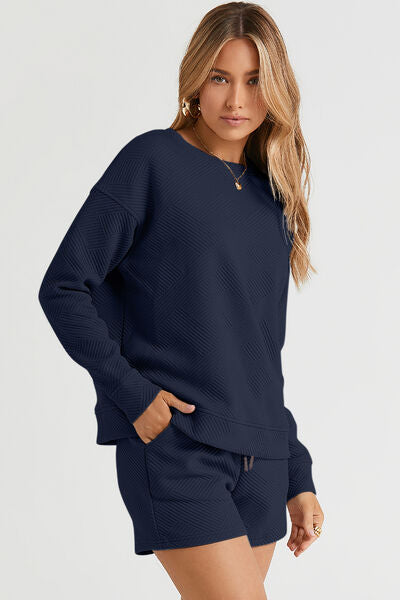 5 Comfy Textured Shorts Outfit (S - 2X)