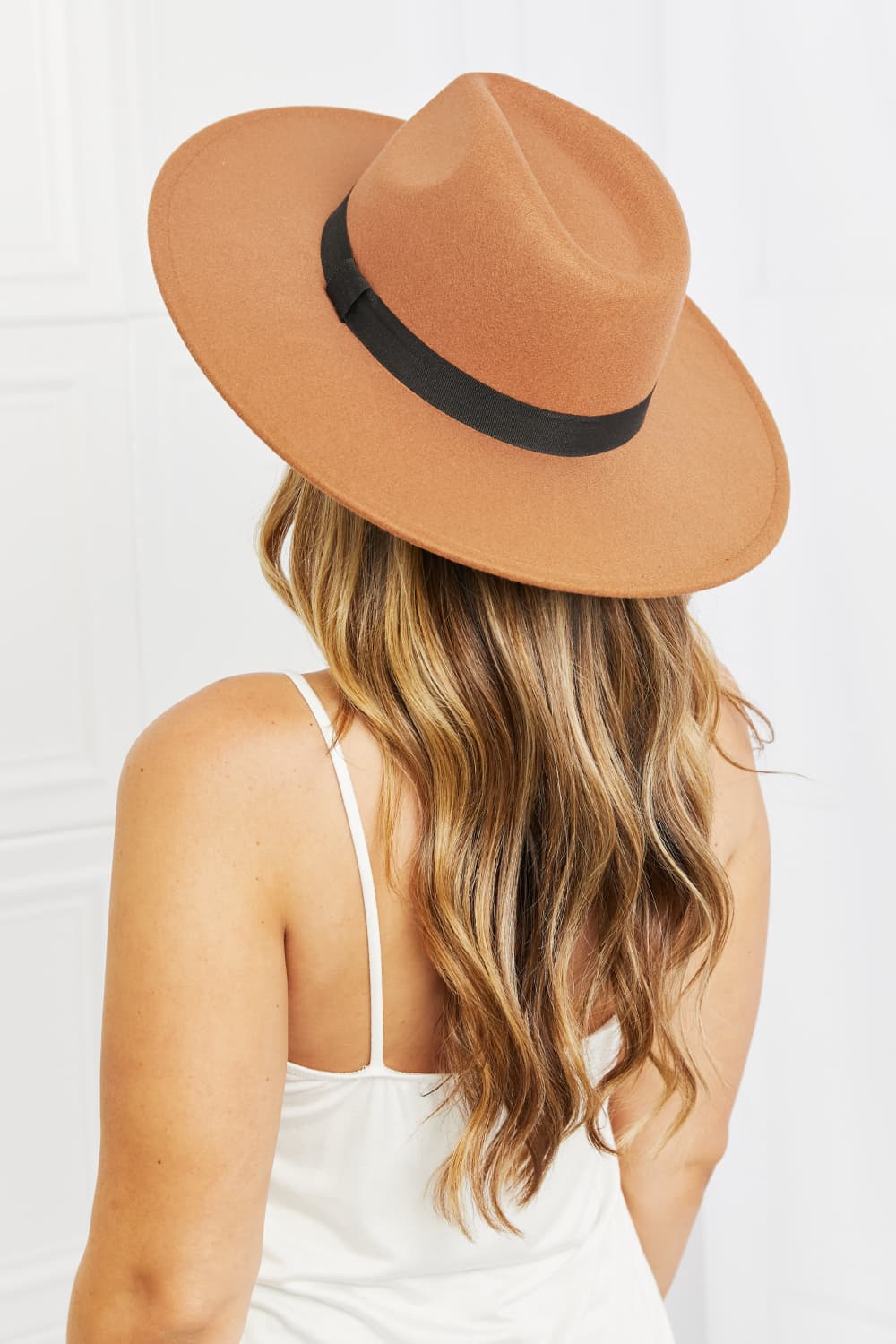 Classy Tan Fedora Hat