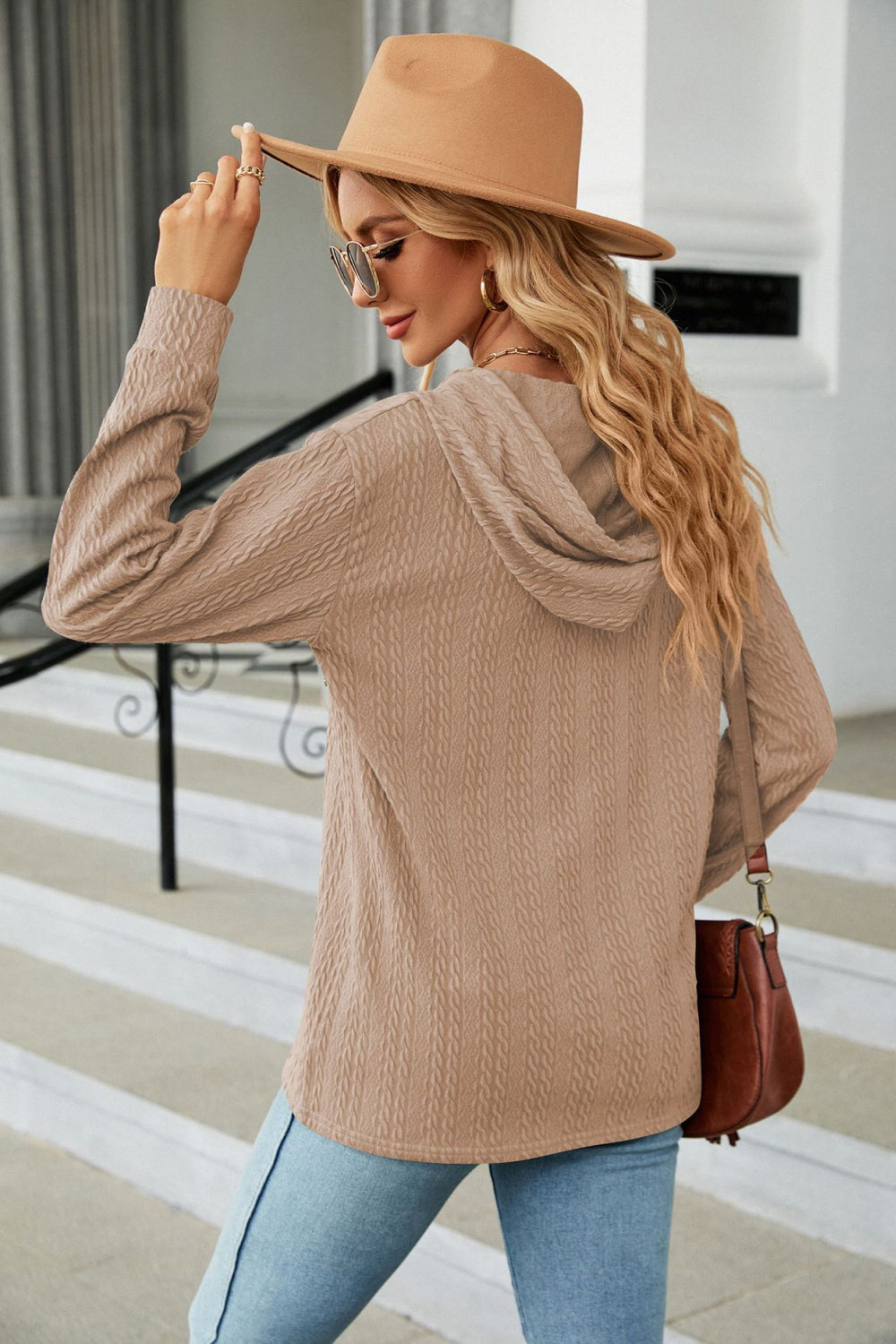 Comfy Cable Knit Hoodie (S - 3X)