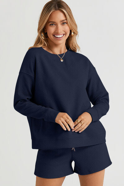 5 Comfy Textured Shorts Outfit (S - 2X)