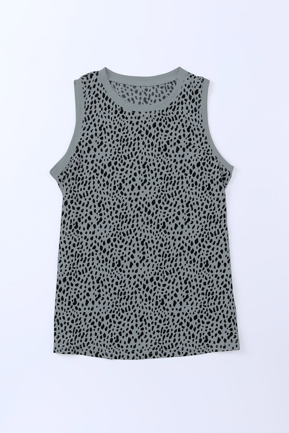 Dot Tunic Tank Shirt ( S - 2X / 5 Colors )