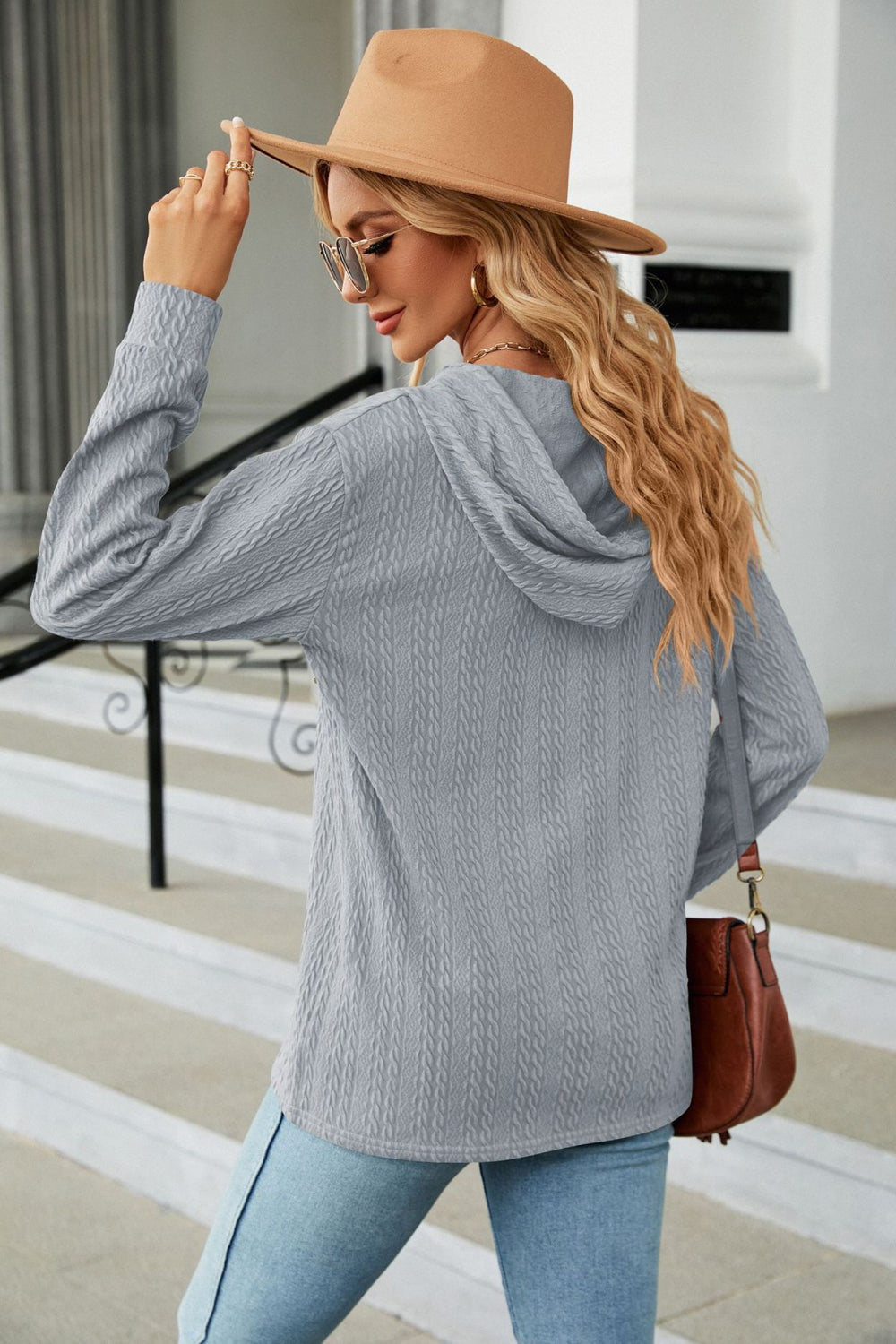 Comfy Cable Knit Hoodie (S - 3X)