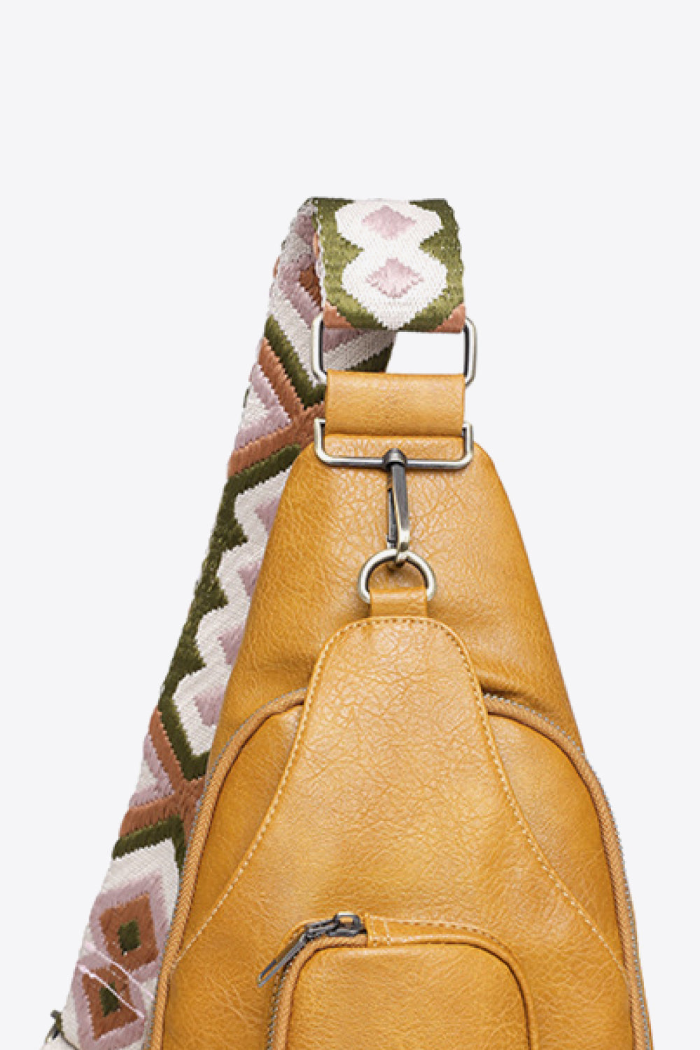 Classic Vegan Leather Sling Bag (6 Colors)