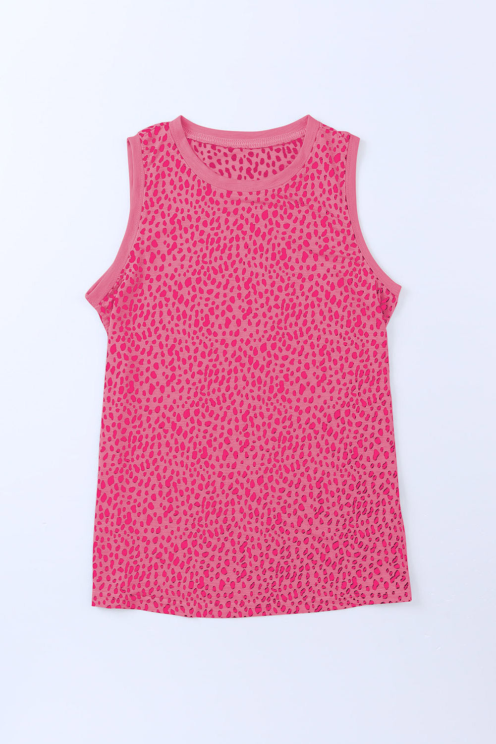 Dot Tunic Tank Shirt ( S - 2X / 5 Colors )