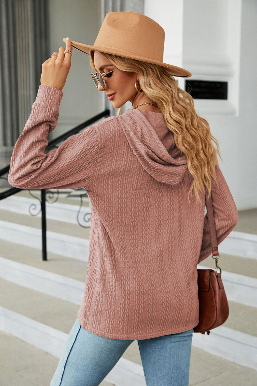 Comfy Cable Knit Hoodie (S - 3X)