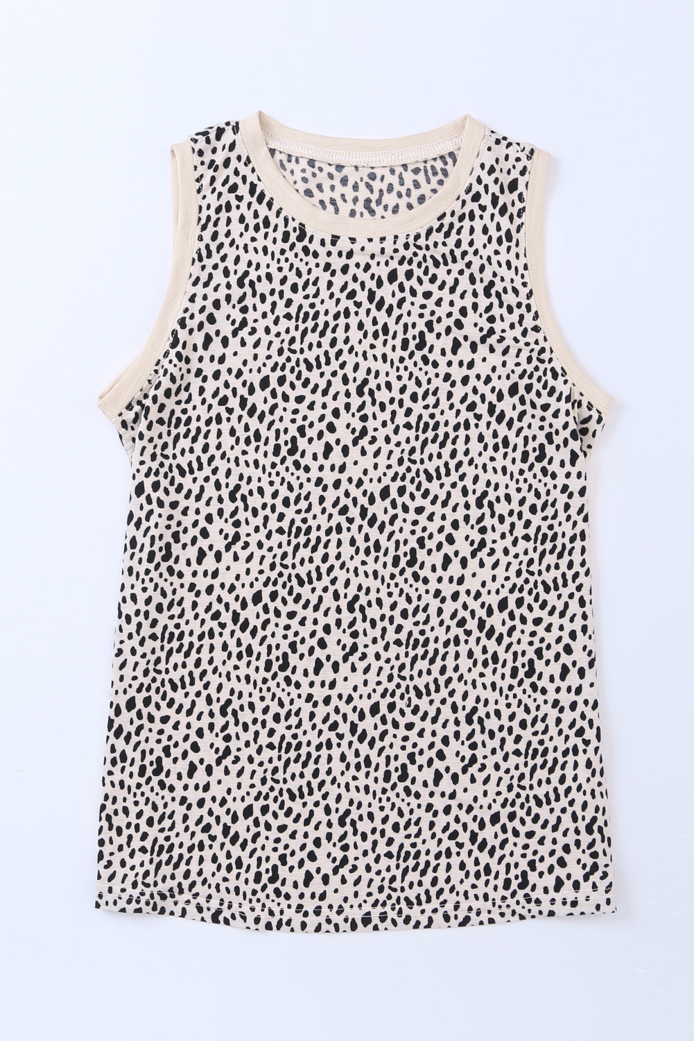 Dot Tunic Tank Shirt ( S - 2X / 5 Colors )