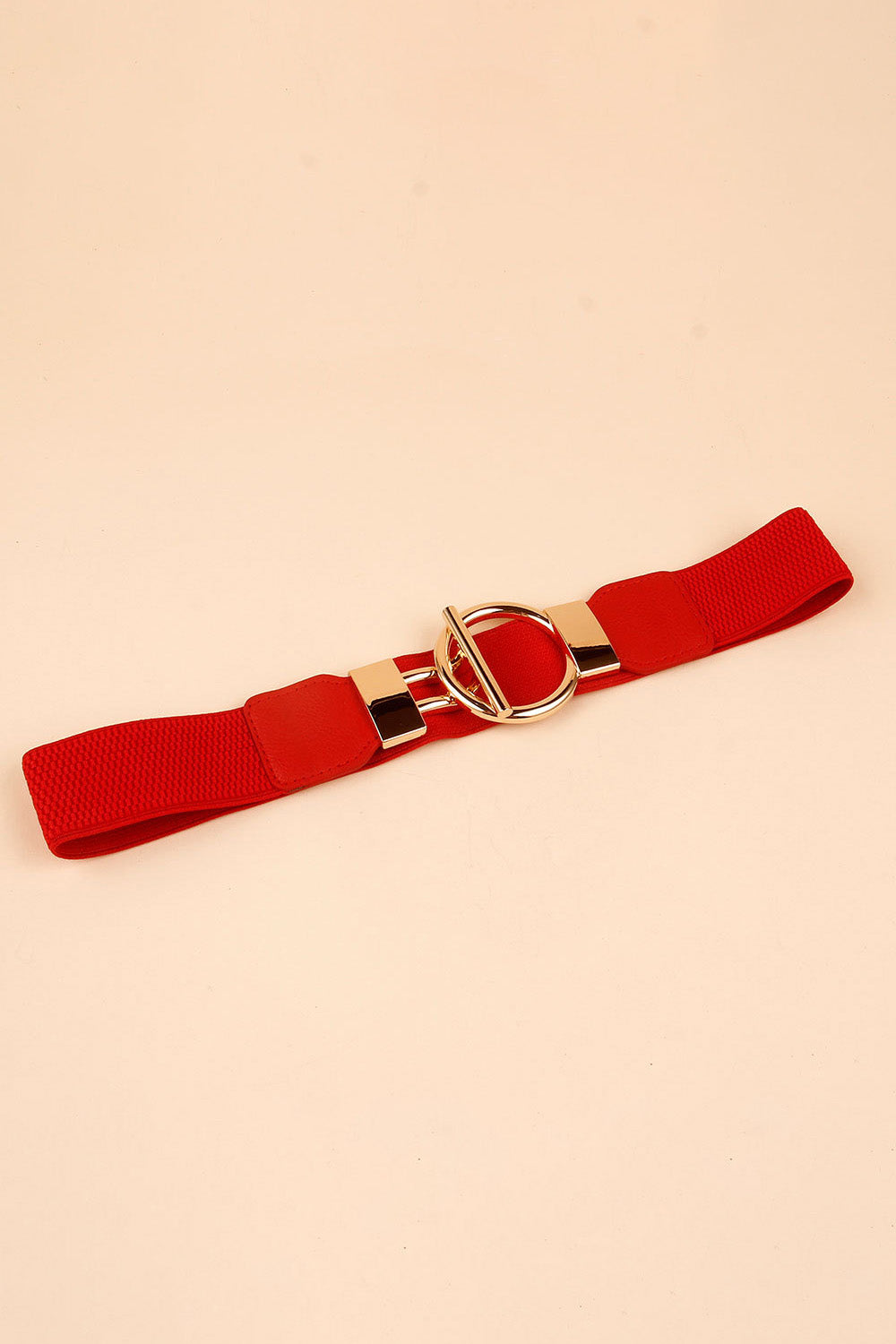 Circle Buckle Vegan Belt ( 3 Colors)