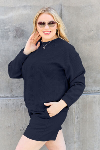 5 Comfy Textured Shorts Outfit (S - 2X)