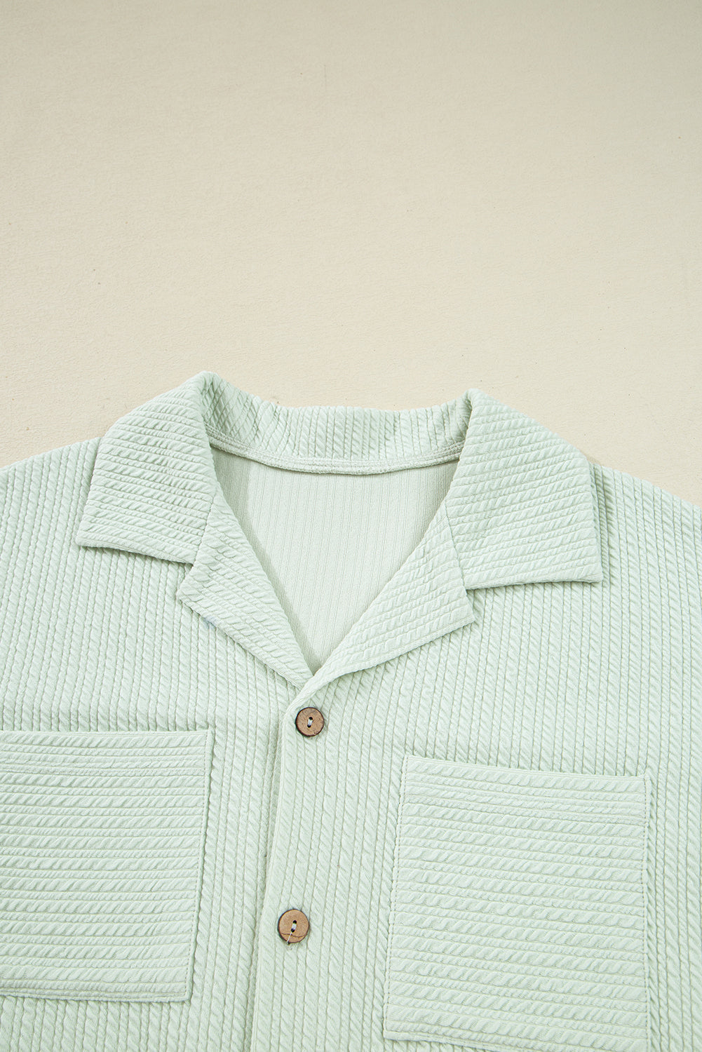 Ice Aqua Tailored Button-Down 2-Piece Daydream Outfit — our relaxed luxe style at LaurenNichole