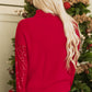 Sparkling Merry Sequin Turtleneck Sweater