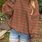 Comfy Colorblock Stripe Oversized Sweater in 4 Colors