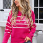 Elegant Bow Striped Sweater in 4 Colors