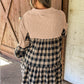 Classic Oversized Plaid Waffle Knit Shirt (1X - 4X)