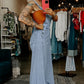 LaurenNichole Vintage Distressed Denim Wide-Legged Overall Jumpsuit