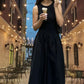 Comfy Fitted Ribbed Top O-Neck Maxi Dress in 2 Colors