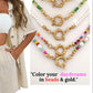 Chic Pearl Stainless Steel Gold Plated Buckle Necklace in 26 Styles
