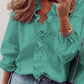 5 Elegant Ruffle V-Neck Blouse Shirt (S - 3X)