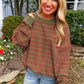 Comfy Colorblock Stripe Oversized Sweater in 4 Colors