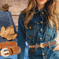 Gold Vegan Leather Adjustable Hole Belts in 5 Colors. Up to Size 2X at LaurenNichole