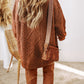 Cozy Cable Knit Boyfriend Sweater