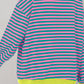 Comfy Oversized Stripe Sweatshirt in 2 Colors (S - 2X)