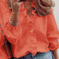 5 Elegant Ruffle V-Neck Blouse Shirt (S - 3X)