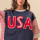 USA Patchwork Short Sleeve Shirt