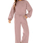 Comfy Ruffle Sleeve Wide Legged Sweatsuit Outfit in 3 Colors