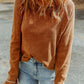 Comfy Vintage Waffle-Knit Shirt