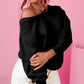 Elegant Bow Cut Out Sweatshirt in 4 Colors