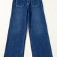 Sail Blue Wide Leg High Waist Jeans