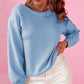 Elegant Bow Cut Out Sweatshirt in 4 Colors